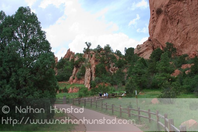Garden of the Gods Park in Colorado Springs, CO
